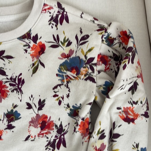GAP Kids Floral Print Sweatshirt - Picture 5 of 13